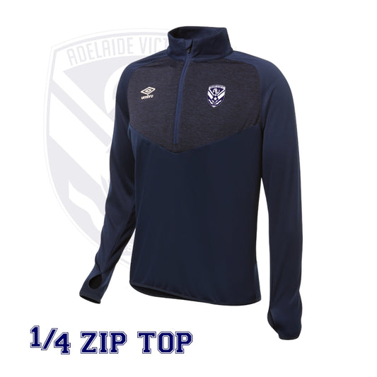 Adelaide Victory F.C. – 1/4 Zip Top