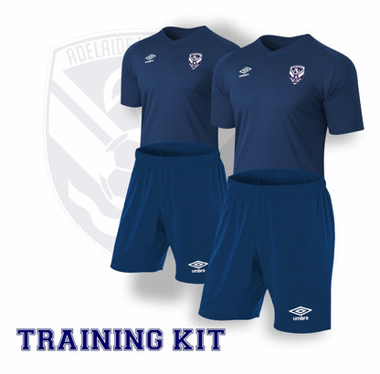 Adelaide Victory F.C. – New Senior Players Kit.