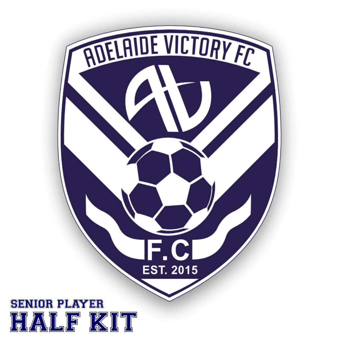 Adelaide Victory F.C. – Senior Half Kit.